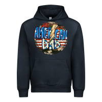 Navy All american dad 4th of july Urban Hoodie - CowGirlArtShop