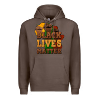 Coffee black lives matter Premium Hoodie - NancyCooperArtShop
