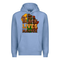 Colony Blue black lives matter Premium Hoodie - NancyCooperArtShop