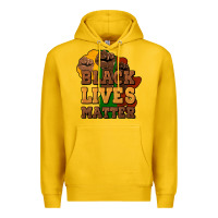Lemon black lives matter Premium Hoodie - NancyCooperArtShop
