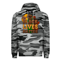 Slate Camo black lives matter Premium Hoodie - NancyCooperArtShop