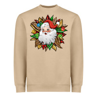 Mushroom santa claus sunflower Heavyweight Sweatshirt - Jasminsmagicworld