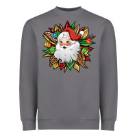 Storm santa claus sunflower Heavyweight Sweatshirt - Jasminsmagicworld