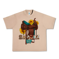 Burro saddle up cowboy western sunflowers Urban Heavy Tee - Artiststas