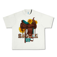 Pistachio saddle up cowboy western sunflowers Urban Heavy Tee - Artiststas