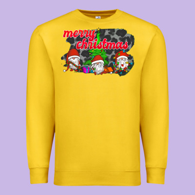 Merry Christmas - Gnome - Gnome Premium Sweatshirt Designed By Bettercallsaul