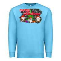 Ocean Blue Merry Christmas - Gnome - Gnome Premium Sweatshirt - Bettercallsaul
