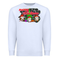 White Merry Christmas - Gnome - Gnome Premium Sweatshirt - Bettercallsaul