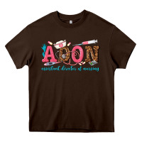 Chocolate Brown assistant director of nursing Heavy Core Tee - texasbilliewilder