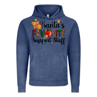 Vintage Denim santa's favorite  sport staff Vintage Hoodie - AdoDesignShop