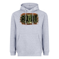 Heather Grey Aunt Camouflage Heavyweight Hoodie - Bettercallsaul