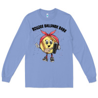 Colony Blue boujee ballpark babe Long Sleeve Tee - MaliasSmallBusiness