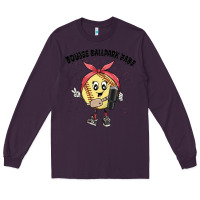 Plum boujee ballpark babe Long Sleeve Tee - MaliasSmallBusiness