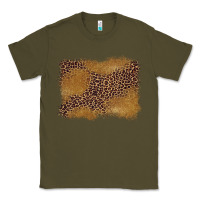 Army Green leopard background Classic Tee - BarkalooDesign