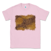 Bubblegum Pink leopard background Classic Tee - BarkalooDesign
