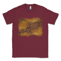 Burgundy leopard background Classic Tee - BarkalooDesign