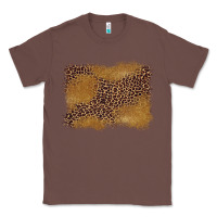 Chestnut leopard background Classic Tee - BarkalooDesign