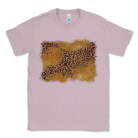 Lilac leopard background Classic Tee - BarkalooDesign