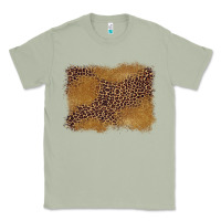 Matcha leopard background Classic Tee - BarkalooDesign