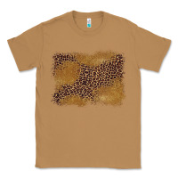 Toasted Coconut leopard background Classic Tee - BarkalooDesign