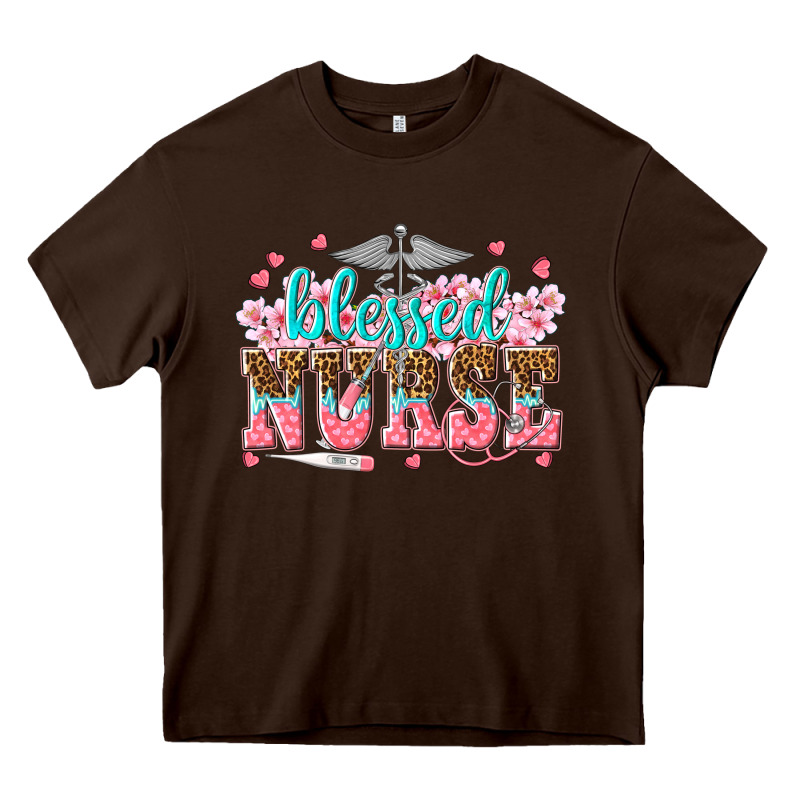 Blessed Nurse Heavy Core Tee by texasbilliewilder | Teevron