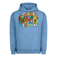 Pigment Pebble Blue The hunt is on Easter Day Urban Hoodie - CowGirlArtShop