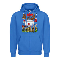 True Royal nurse squad Zipper Hoodie - MaliasSmallBusiness