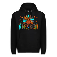 Black blessed turkey Premium Hoodie - JahusDesignShop