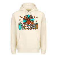 Sandshell blessed turkey Premium Hoodie - JahusDesignShop