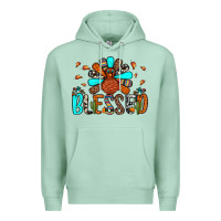 Seafoam blessed turkey Premium Hoodie - JahusDesignShop