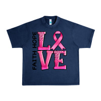 Navy faith hope love Urban Heavy Tee - AdoDesignShop
