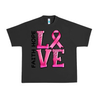 Pigment Black faith hope love Urban Heavy Tee - AdoDesignShop