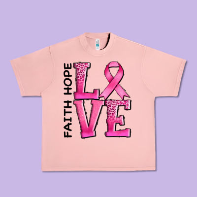 Faith Hope Love Urban Heavy Tee Designed By Adodesignshop
