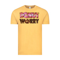 Vintage Mustard donut worry with donut Vintage Tee - AdoDesignShop