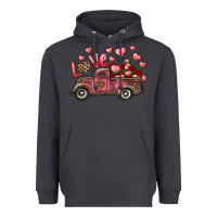 Smoke love truck with roses and leopard Heavyweight Hoodie - RanaPortraitStore