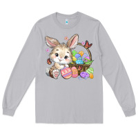 Moon Dust easter bunny Long Sleeve Tee - MaliasSmallBusiness