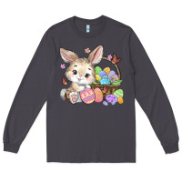 Smoke easter bunny Long Sleeve Tee - MaliasSmallBusiness