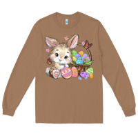 Toasted Coconut easter bunny Long Sleeve Tee - MaliasSmallBusiness