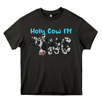 Asphalt holy cow i'm one Heavy Core Tee - BarkalooDesign