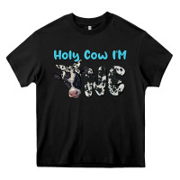 Black holy cow i'm one Heavy Core Tee - BarkalooDesign
