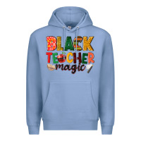 Colony Blue black teacher magic Premium Hoodie - NancyCooperArtShop