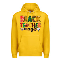 Lemon black teacher magic Premium Hoodie - NancyCooperArtShop