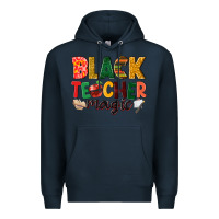 Navy black teacher magic Premium Hoodie - NancyCooperArtShop