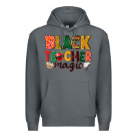 Rock black teacher magic Premium Hoodie - NancyCooperArtShop