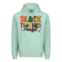 Seafoam black teacher magic Premium Hoodie - NancyCooperArtShop