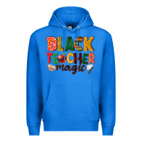 True Royal black teacher magic Premium Hoodie - NancyCooperArtShop