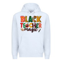 White black teacher magic Premium Hoodie - NancyCooperArtShop
