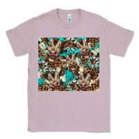 Lilac western cowhide sunflower baby cow Classic Tee - BarkalooDesign