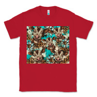 Red western cowhide sunflower baby cow Classic Tee - BarkalooDesign