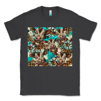 Smoke western cowhide sunflower baby cow Classic Tee - BarkalooDesign